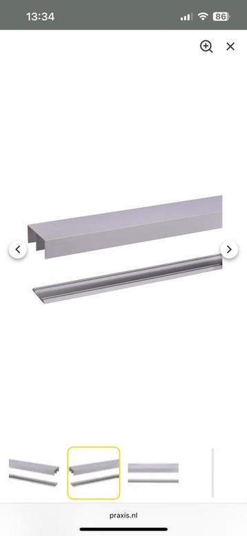 Storemax rails r40- 360cm lang - nieuw - aluminium beschikbaar voor biedingen
