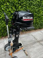 Suzuki buitenboordmotor 6pk, Watersport en Boten, Buiten- en Binnenboordmotoren, Ophalen, Zo goed als nieuw, Benzine, 5 tot 10 pk