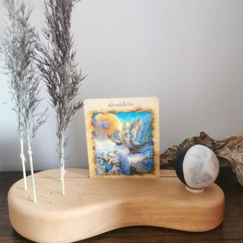 Houten maankalender steker voor in de grimms jaarring, Huis en Inrichting, Woonaccessoires | Wandplanken en Boekenplanken, Nieuw