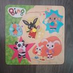 Bing puzzel, Kinderen en Baby's, Speelgoed | Kinderpuzzels, Ophalen of Verzenden, Zo goed als nieuw, Van hout, Minder dan 10 stukjes