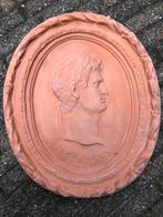 Terracotta Wanddecoratie Claudius, Ophalen, Gebruikt, Steen, Abstract beeld
