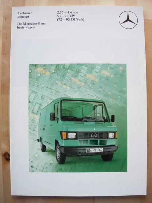 Mercedes Brochure 1984 207 209 210 307 309 310 407 409 D 410, Boeken, Auto's | Folders en Tijdschriften, Zo goed als nieuw, Mercedes