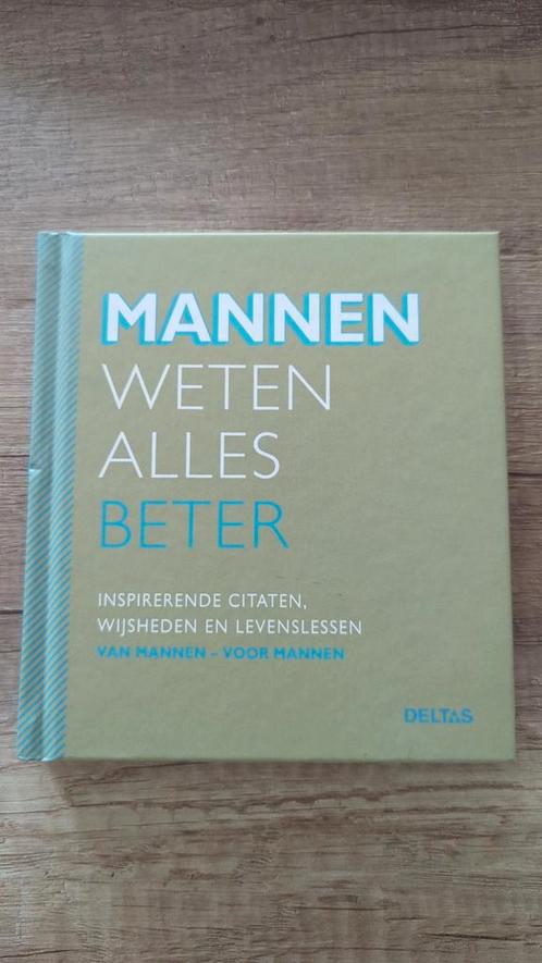 Mannen weten alles beter, Boeken, Overige Boeken, Zo goed als nieuw, Ophalen of Verzenden