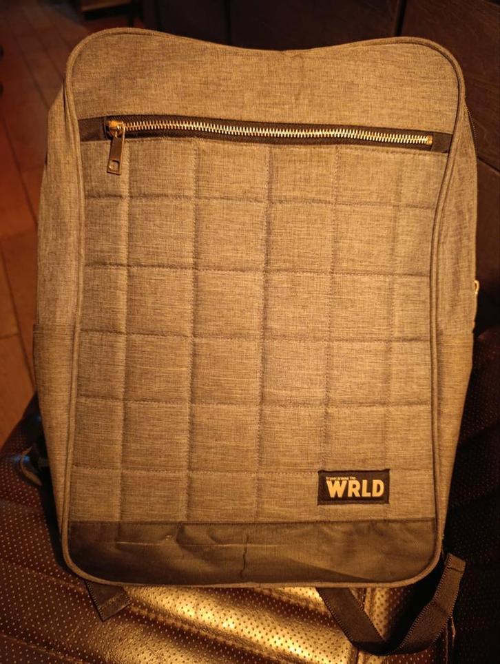 Gusta Laptop Rugzak - Grijs, Sieraden, Tassen en Uiterlijk, Tassen | Schooltassen, Gebruikt, Rugtas, 30 tot 40 cm, 40 tot 50 cm