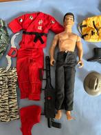 Action man met accessoires, Ophalen of Verzenden, Gebruikt, Pop