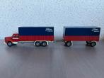 Tekno Holland 1/50 Scania Vabis 110 Super met aanhanger, Ophalen of Verzenden, Zo goed als nieuw, Bus of Vrachtwagen, Tekno