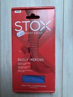 STOX Daily Merino tegen vermoeide benen W1 maat 36-38 NIEUW, Sokken en Kniesokken, Blauw, Maat 35 t/m 38, Nieuw