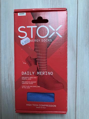 STOX Daily Merino tegen vermoeide benen W1 maat 36-38 NIEUW beschikbaar voor biedingen