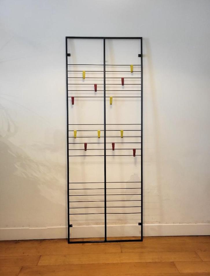 Toonladder Kapstok van Coen de vries voor Devo, Huis en Inrichting, Woonaccessoires | Kapstokken, Zo goed als nieuw, Wandkapstok