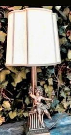Vintage Lamp met Cherubijn, Antiek en Kunst, Antiek | Lampen, Ophalen of Verzenden