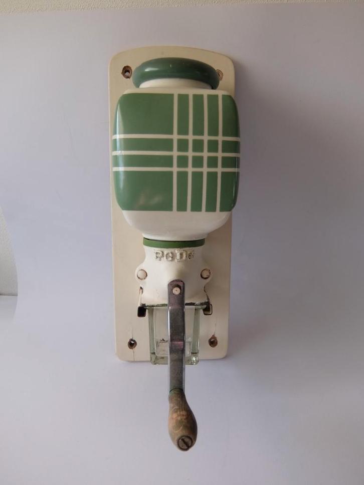 oude vintage antieke koffiemolen PEDE, Antiek en Kunst, Curiosa en Brocante, Ophalen of Verzenden