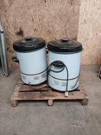 Paraffinebad / Paraffine smelter 2 stuks, Antiek en Kunst, Ophalen