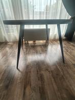 WOOOD Vic Eettafel Hout/metaal (76x120x120), Huis en Inrichting, Tafels | Eettafels, Ophalen, Rond, Zo goed als nieuw, Metaal