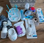 Elektrische borstkolf + flessen + droogrek en meer!!, Kinderen en Baby's, Babyvoeding en Toebehoren, Ophalen of Verzenden, Zo goed als nieuw