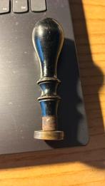 Antiek stempel B, Ophalen of Verzenden, Zo goed als nieuw, Houten stempel