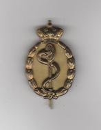 Oude Koninklijke Landmacht Arts Embleem, Ophalen of Verzenden, Landmacht, Nederland, Embleem of Badge