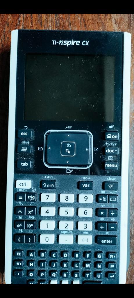 TI nspire CX, Diversen, Rekenmachines, Zo goed als nieuw, Grafische rekenmachine, Ophalen of Verzenden