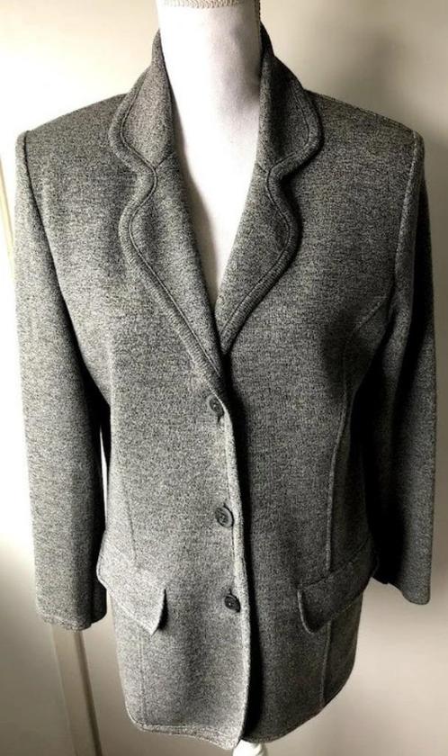 DEVERNOIS wollen blazervest/jasje 38/40 NIEUW, Kleding | Dames, Jassen | Zomer, Zo goed als nieuw, Maat 38/40 (M), Grijs, Ophalen of Verzenden
