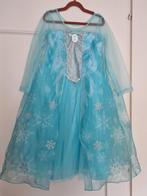 Elsa Frozen jurk maat 122/128, Kinderen en Baby's, Carnavalskleding en Verkleedspullen, Ophalen, Zo goed als nieuw, 122 t/m 128