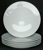 Arzberg Tric - 5 witte dinerborden, Ophalen of Verzenden, Zo goed als nieuw, Bord(en), Overige stijlen