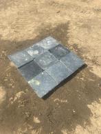 Oude dallen/tegels in blauwsteen 26,5 x 26,5 (180,47m²), Ophalen