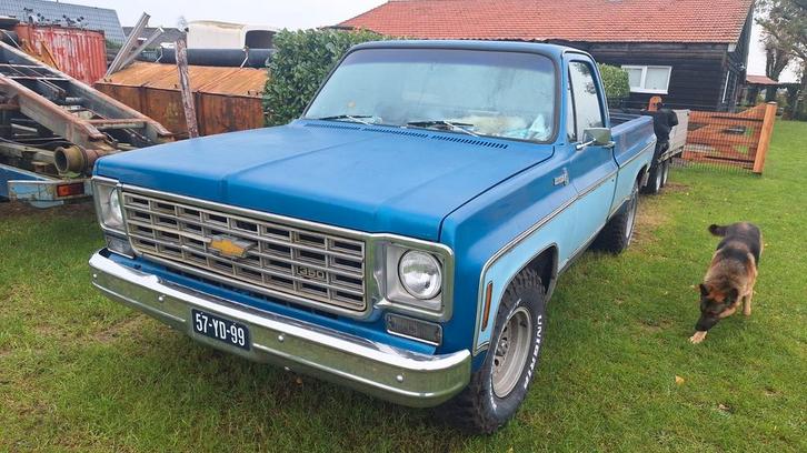 Chevrolet c10 spirit of 76 uitvoering 1976, Auto's, Bestelauto's, Particulier, Chevrolet, Benzine, Geïmporteerd, Ophalen