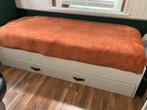 Zsm weg !! bed 80x200+onderbed €100 excl €350 incl matrassen, Ophalen, Eenpersoons, Wit, Zo goed als nieuw