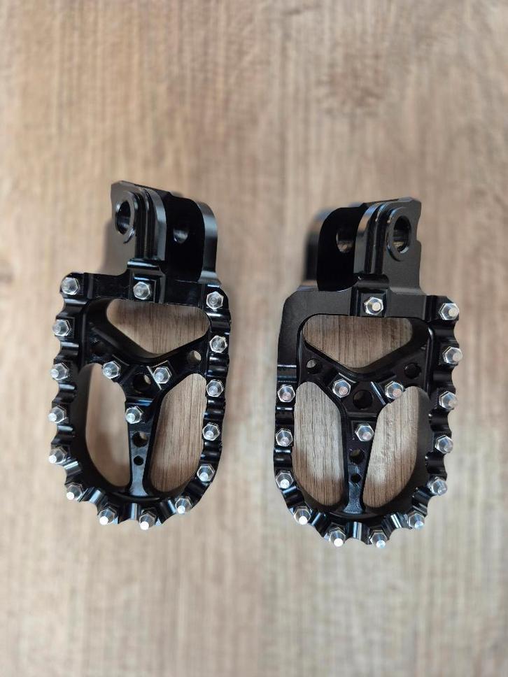 Voetsteunen voetsteps KTM Beta Husqvarna MX zwart, Motoren, Tuning en Styling, Ophalen of Verzenden