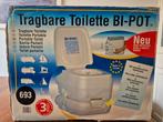 Campingtoilet bipot draagbaar, Caravans en Kamperen, Ophalen of Verzenden, Zo goed als nieuw