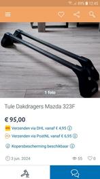 Dakdragers en windscherm Mazda 323F, Auto diversen, Dakdragers, Ophalen, Zo goed als nieuw
