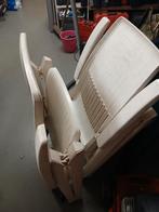 2 Hartman Tuinstoelen - Verstelbaar & Inklapbaar, Ophalen, Gebruikt, Plastic, Verstelbaar