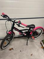 Btwin meisjesfiets 16inch zo goed als nieuw., Ophalen of Verzenden, Zo goed als nieuw, 16 tot 20 inch, Zijwieltjes