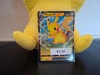 Pikachu V #086, Ophalen of Verzenden, Zo goed als nieuw