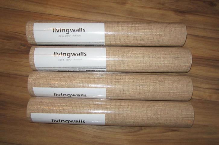 A.S. Creation Vlies behang / Desert Lodge struktur bruin, Huis en Inrichting, Stoffering | Behang, Bruin, 10 tot 25 m², Ophalen