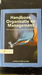 Handboek Organisatie en Management, Ophalen of Verzenden, Zo goed als nieuw, Management