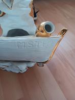 water ornement wit goud beeld, Ophalen of Verzenden, Gebruikt, Mens