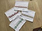 Geborduurde gastendoekjes, Ophalen of Verzenden, Nieuw, Borduurpakket