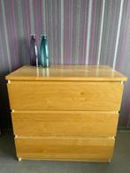 Houten ladekast IKEA Malm, Ophalen, Gebruikt, 50 tot 100 cm, 3 of 4 laden