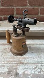 Antieke koperen Coleman brander benzinebrander druklamp, Ophalen of Verzenden