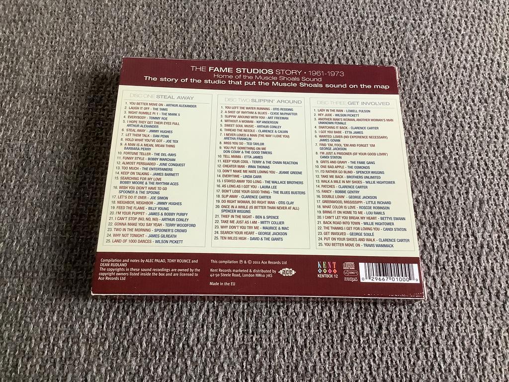 ≥ The Fame Studios Story 1961-1973 3cd (UK/rare!) — Cd's