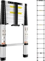 Telescoop ladder - Telescoopladder aluminium - 4 meter, Doe-het-zelf en Verbouw, Ladders en Trappen, -, Verzenden, -, Nieuw
