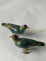 Chinese cloisonne vogeltjes, Antiek en Kunst, Antiek | Emaille, Ophalen of Verzenden