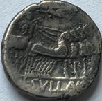 Romeinse Republiek zeldzame denarius L.Sulla, Ophalen of Verzenden, Losse munt, Overige landen