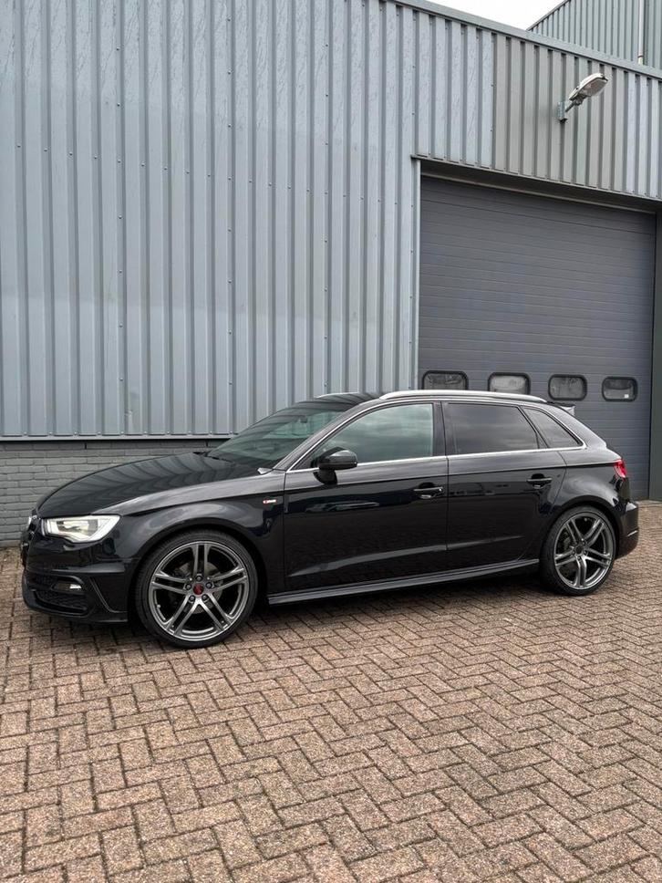 Audi A3 1.4 Tfsi Sportback S-tronic 3x S-Line pano, Auto's, Audi, Particulier, A3, ABS, Adaptieve lichten, Adaptive Cruise Control