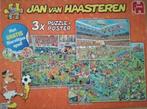 COMBIDOOS VOETBAL JAN VAN HAASTEREN 3 puzzels, Ophalen of Verzenden, 500 t/m 1500 stukjes, Zo goed als nieuw, Legpuzzel