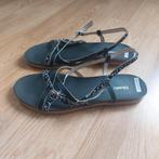 Zwarte sandalen  van Blue Box, Maat 42, nieuwe, Kleding | Dames, Schoenen, Ophalen of Verzenden