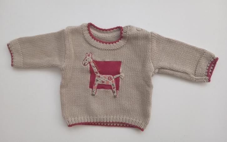 Marks & Spencer katoenen truitje, 3 maanden, Kinderen en Baby's, Babykleding | Maat 62, Zo goed als nieuw, Jongetje of Meisje