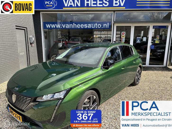 Peugeot 308 1.2 PureTech Allure130 PK EAT8 connect vision as, Auto's, Peugeot, Bedrijf, Te koop, 360° camera, ABS, Achteruitrijcamera