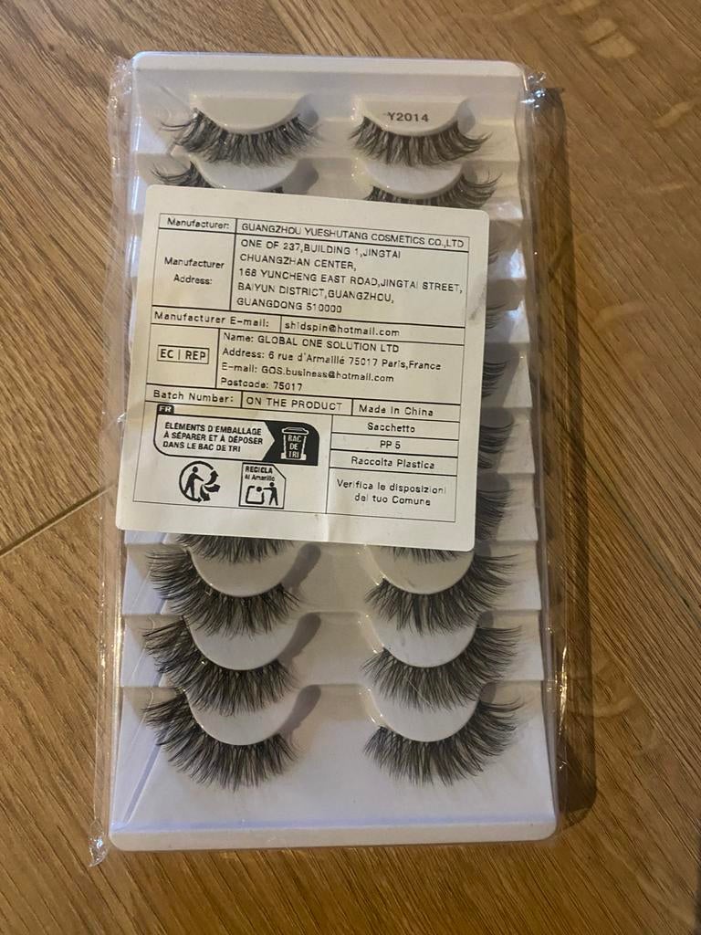 NIEUW: nep wimpers, Ophalen of Verzenden, Nieuw, Zwart, Ogen