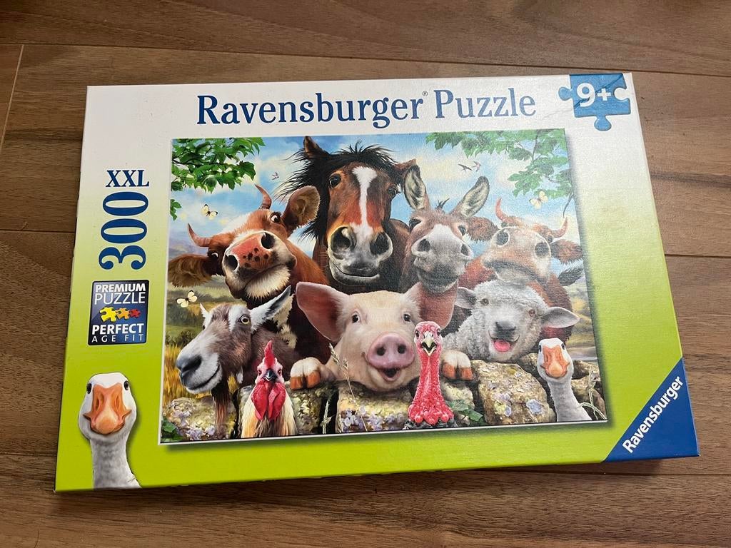 Dieren puzzel 300 stukjes ravensburger, Ophalen of Verzenden, Meer dan 50 stukjes, Zo goed als nieuw, 6 jaar of ouder